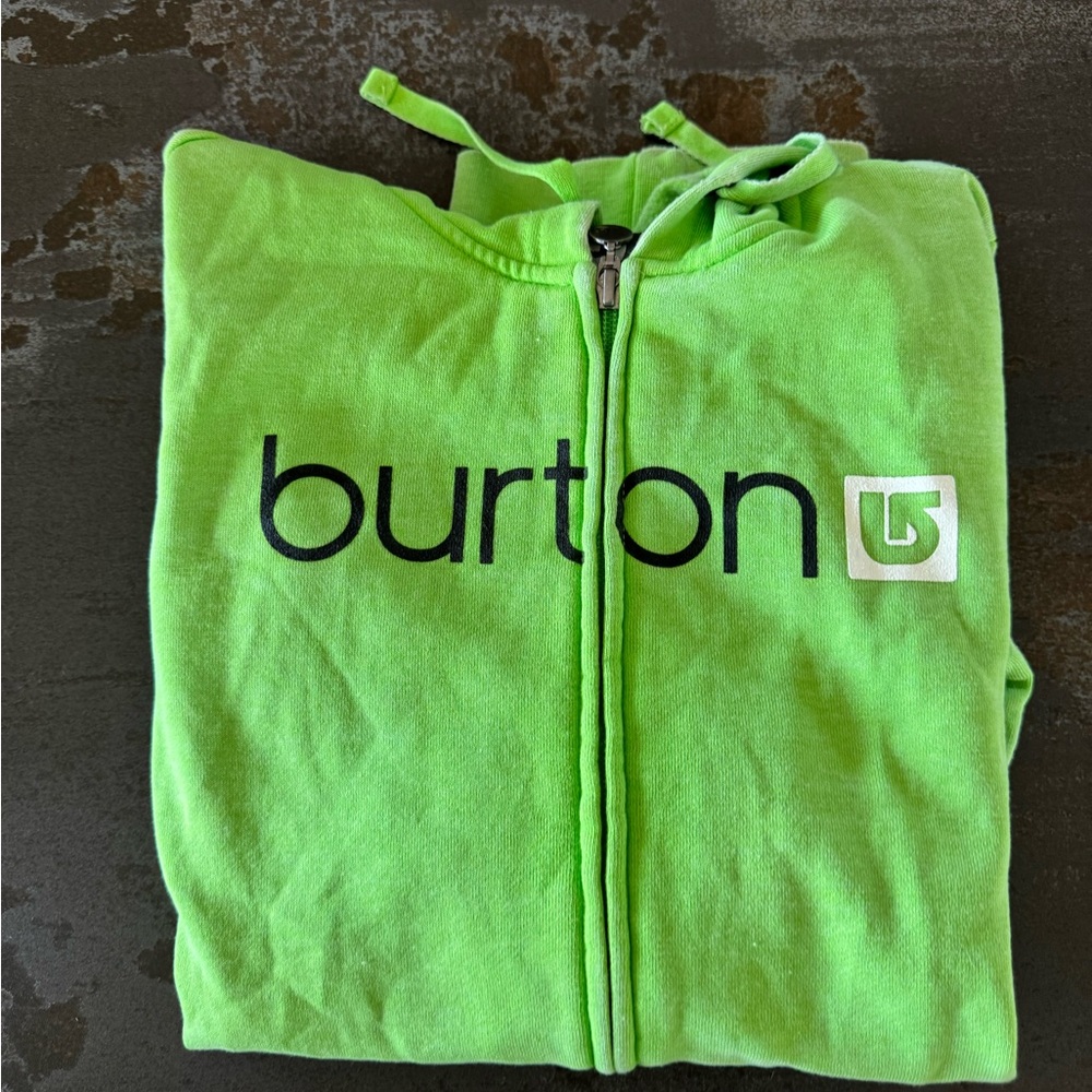 Burton Neon Green Hoodie